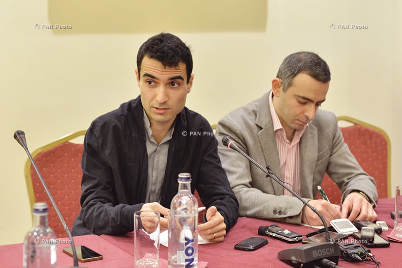 Press conference of composer Tigran Hamasyan 