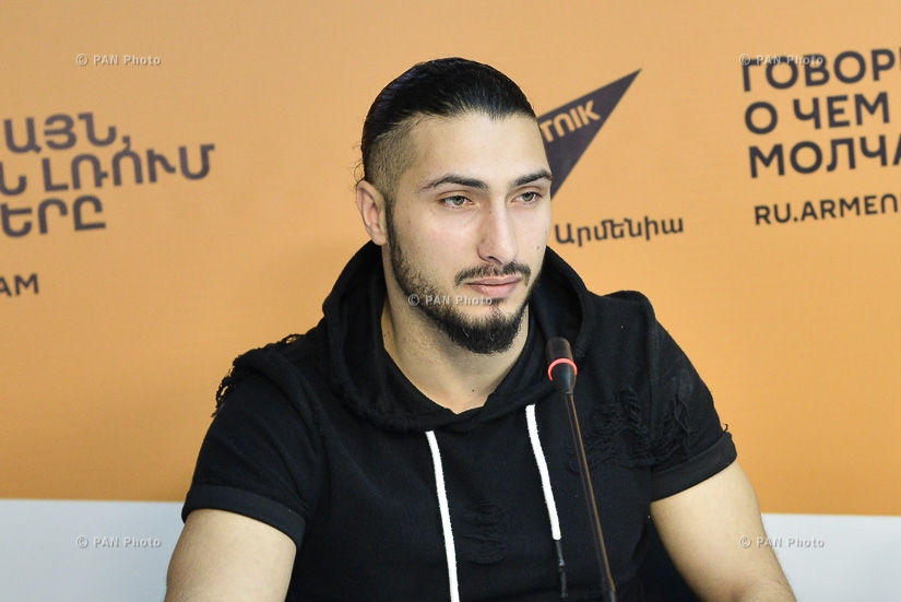 Ռուսական Առաջին ալիքի «Փառքի րոպե» («Минута славы») ծրագրի հաղթող Անդրանիկ և Գևորգ Վարդանյաների մամուլի ասուլիսը