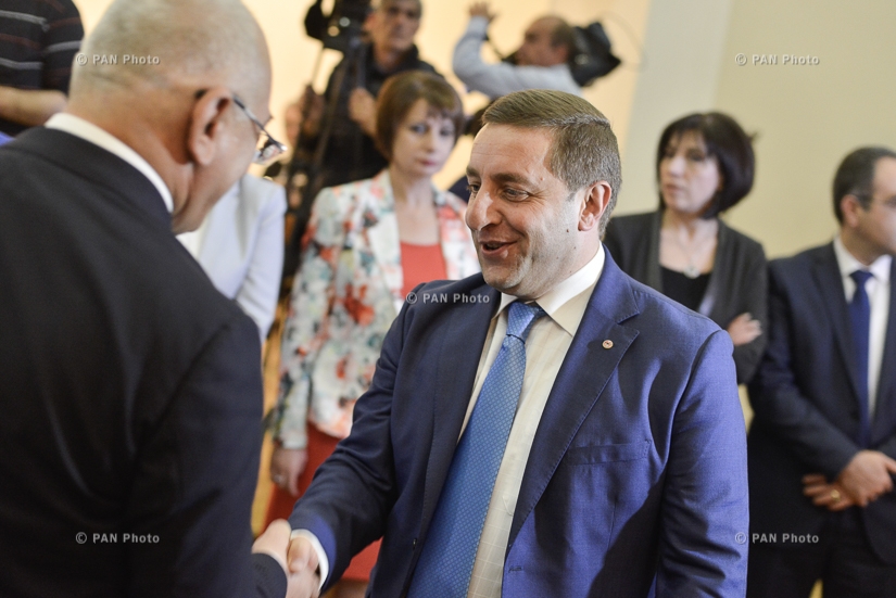 Церемония вручения мандатов депутатам Национального собрания Армении