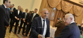  Ազգային ժողովի պատգամավորներին մանդատների հանձնման արարողությունը
