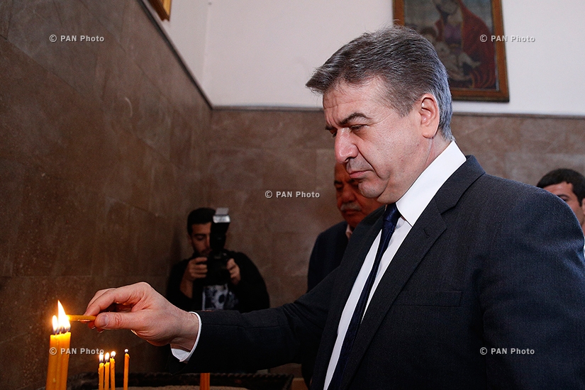 Премьер Армении по случаю 25-й годовщины освобождения Шуши и Дня Еркрапа посетил воинский пантеон «Ераблур»