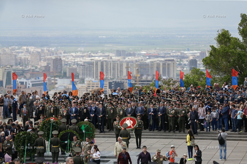 Celebrations, dedicated to the 72nd anniversary of victory in WWII