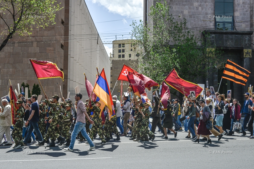 В Ереване состоялась акция памяти «Бессмертный полк» 