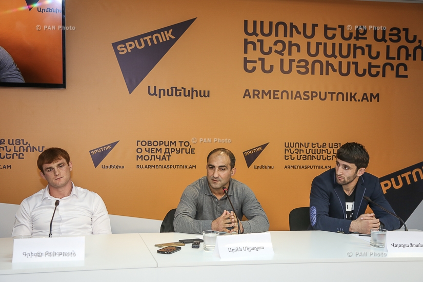  Հայաստանի ազատ ոճի ըմբշամարտի հավաքականի ներկայացուցիչների ասուլիսը