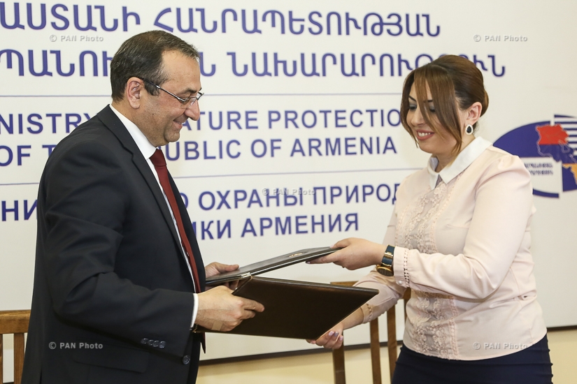 RA Ministry of Nature Protection and 'Renewable Energy Producers’ Association'  Union of  Legal Entities sign a memorandum of cooperation