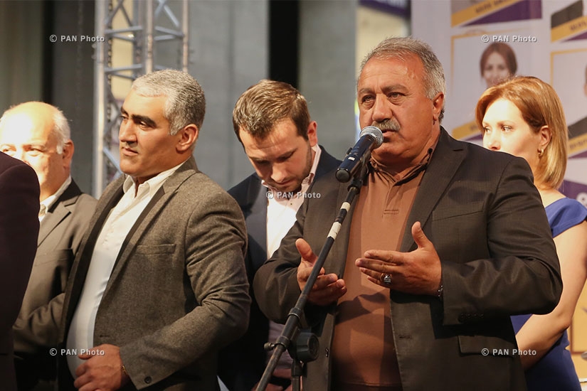 Ավագանու ընտրություններին ընդառաջ ԵԼՔ դաշինքի ամփոփիչ հանրահավաքը Երևանում
