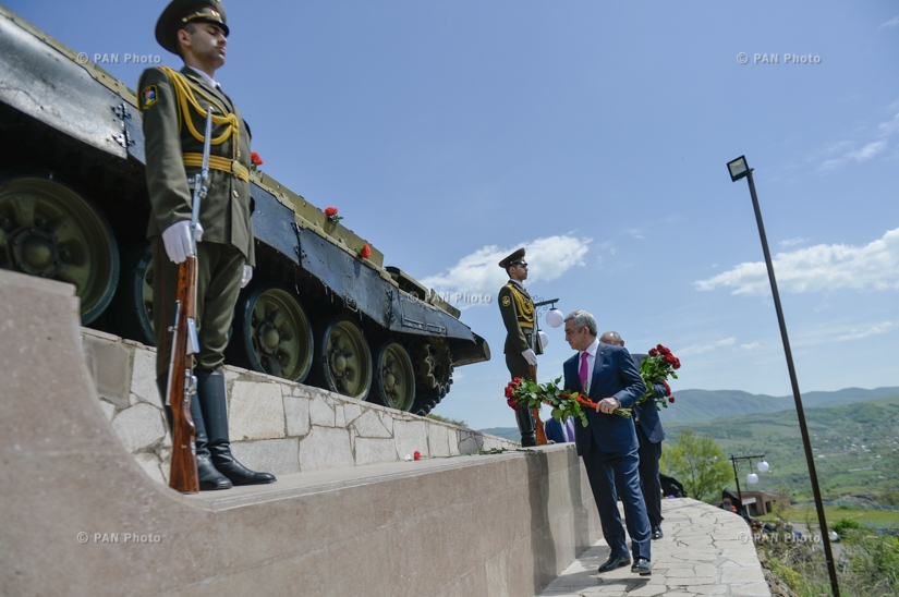 Festive events in Stepanakert and Shushi dedicated to Victory Day, the 25th anniversary of creation of Artsakh Defense Army and liberation of Shushi 