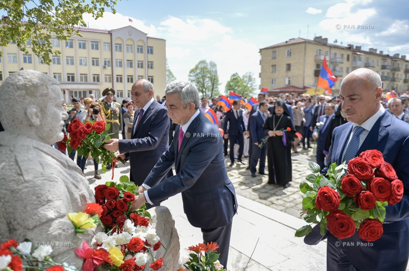 Festive events in Stepanakert and Shushi dedicated to Victory Day, the 25th anniversary of creation of Artsakh Defense Army and liberation of Shushi 