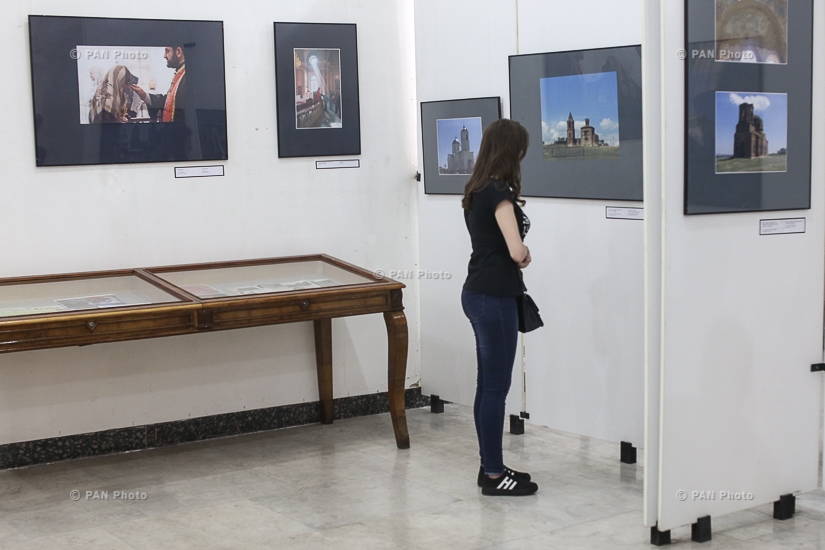 Открытие выставки под названием «Армянские церкви в России»