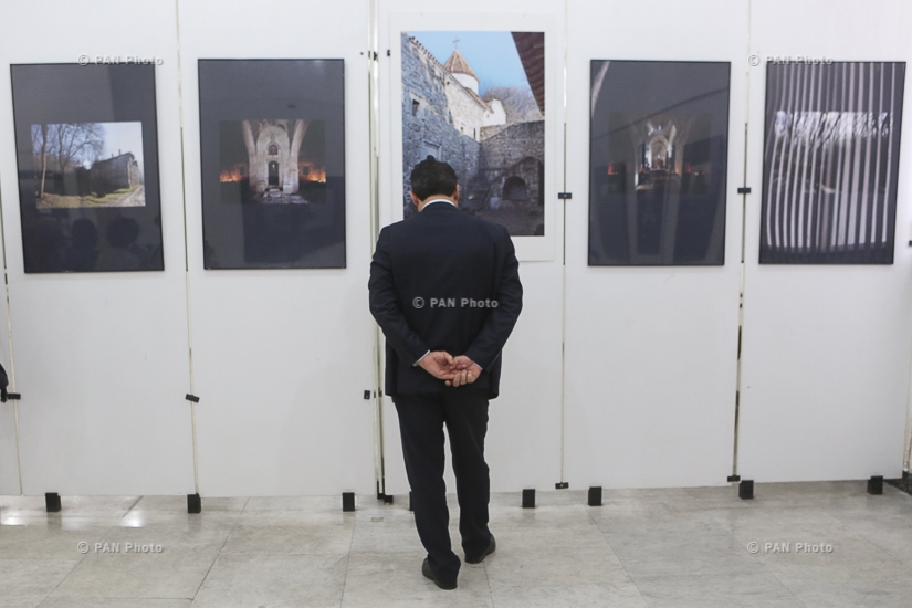 Открытие выставки под названием «Армянские церкви в России»
