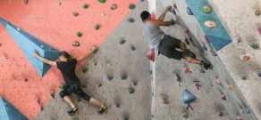Sport climbing training