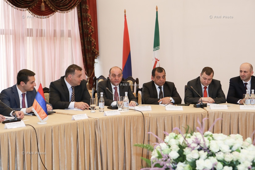 Встреча министра сельского хозяйства Армении Игнатия Аракеляна и  Министра сельскохозяйственного джихада Ирана Махмуда Ходжати
