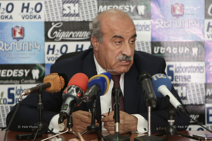 Пресс-конференция депутата парламентской фракции Республиканской партии Армении Хосрова Арутюняна