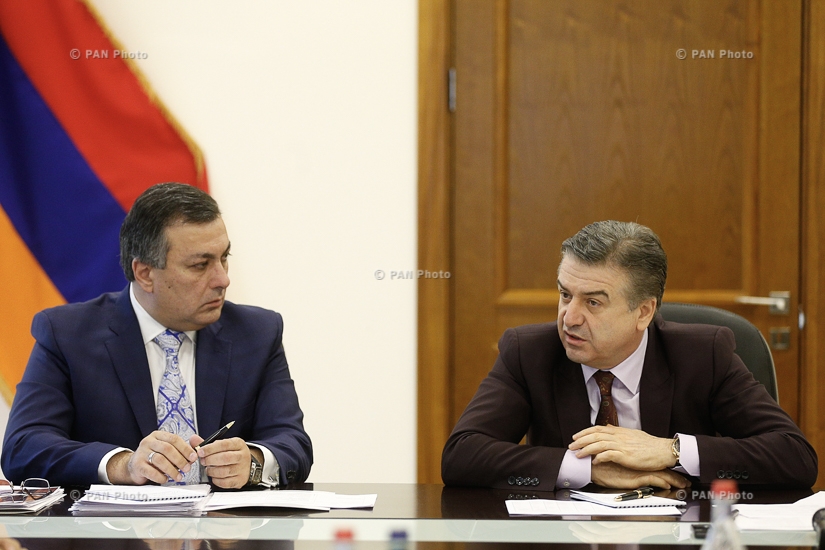 Рабочий визит премьер-министра Армении Карена Карапетяна в Министерство культуры