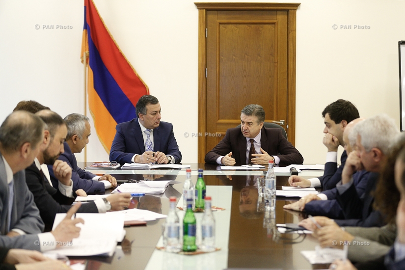 Armenian Prime Minister Karen Karapetyan's working visit to the Ministry of Culture