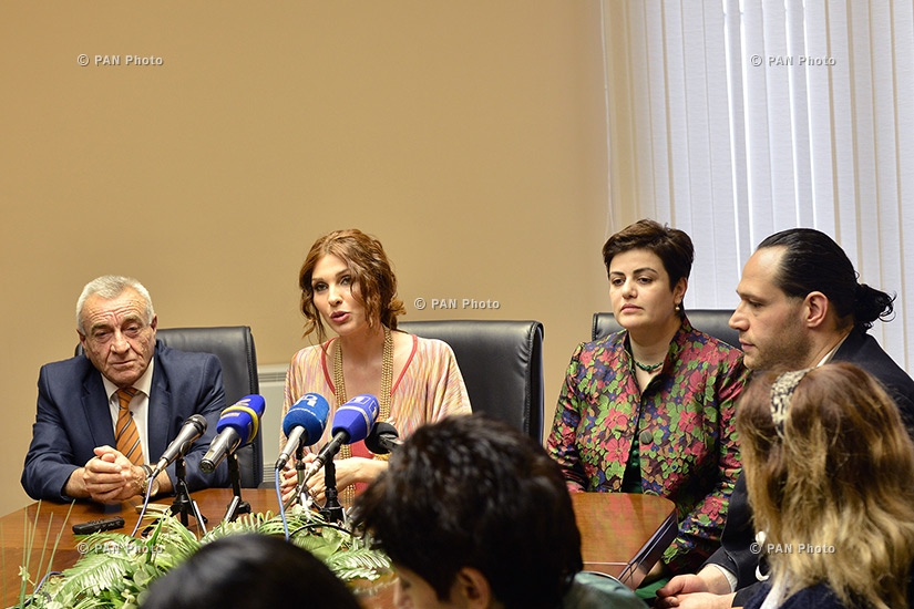 Press conference, dedicated to the launch of the contest Miss Armenia