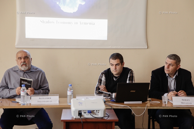 Presentation of the book  by political scientist Hrant Mikaelyan The Shadow Economy of Armenia