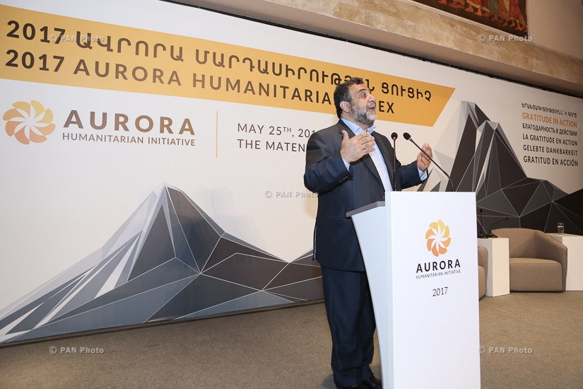 Discussion and presentation of the results of 'Aurora Prize for Awakening Humanity' 