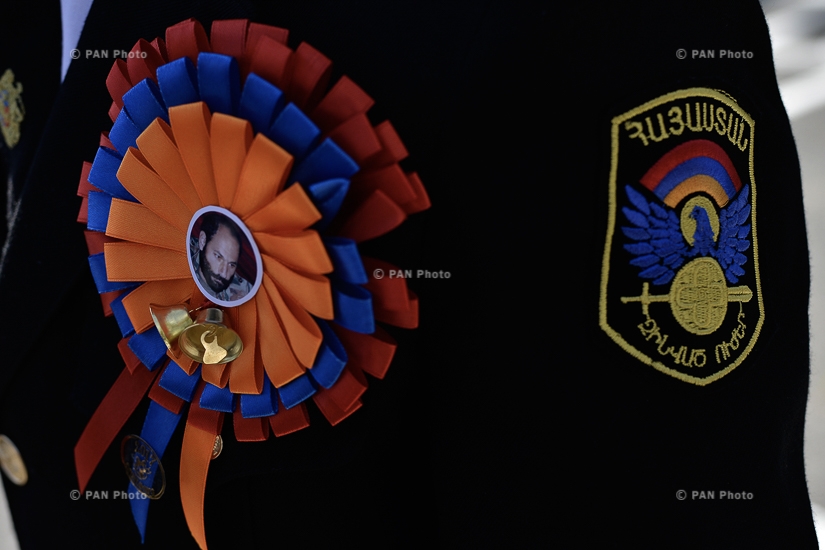 Последний звонок в военно-спортивном лицее им. Монте Мелконяна министерства обороны Армении 