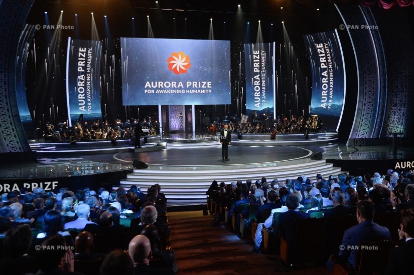 The Aurora Prize for Awakening Humanity. Award Ceremony in Yerevan 