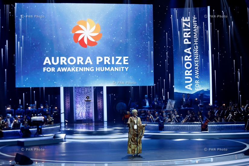 В Ереване прошла церемония вручения гуманитарной премии «Аврора» 
