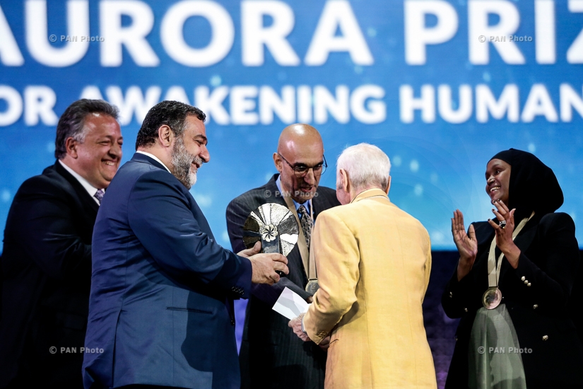 «Ավրորա» մարդասիրական մրցանակաբաշխությանը արարողությունը Երևանում 