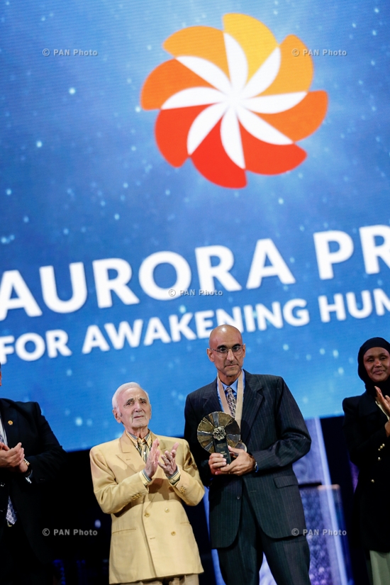 В Ереване прошла церемония вручения гуманитарной премии «Аврора» 