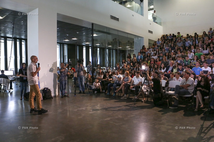 «Ավրորա-2017» մրցանակաբաշխության հաղթող Թոմ Քաթինայի դասախոսությունը «Թումո» կենտրոնում