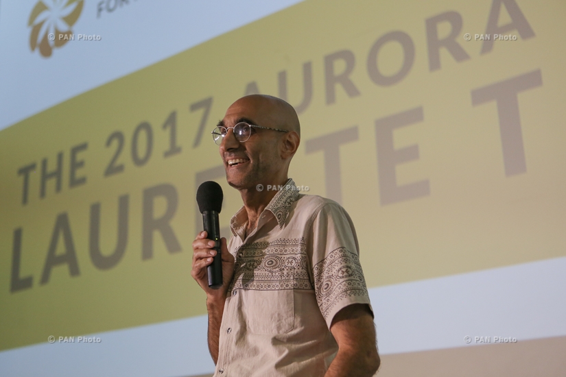 2017 Aurora Prize Laureate Dr. Tom Catena's masterclass at Yerevan's Tumo