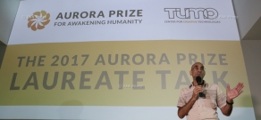 Мастер-класс лауреата премии «Аврора -2017» доктора Тома Катена в ереванском Центре креативных технологий «Тумо»