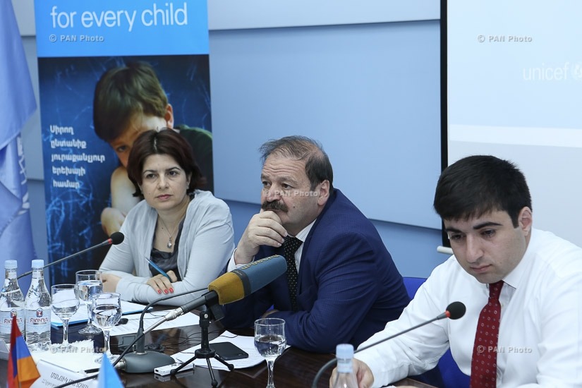 Briefing about the situation of child protection in Armenia on the occasion of International Children's Day 