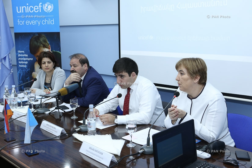 Briefing about the situation of child protection in Armenia on the occasion of International Children's Day 