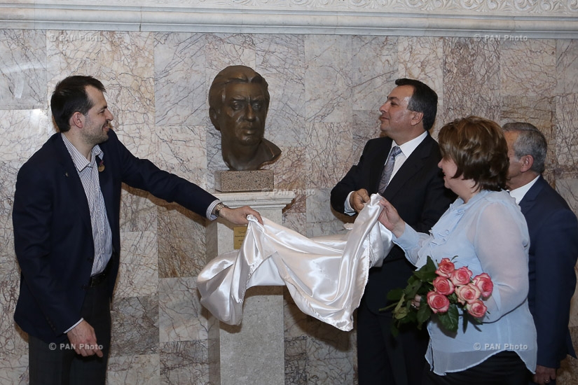 Opening ceremony of the bust to Armenian composer, People's Artist of the USSR Aram Khachaturian