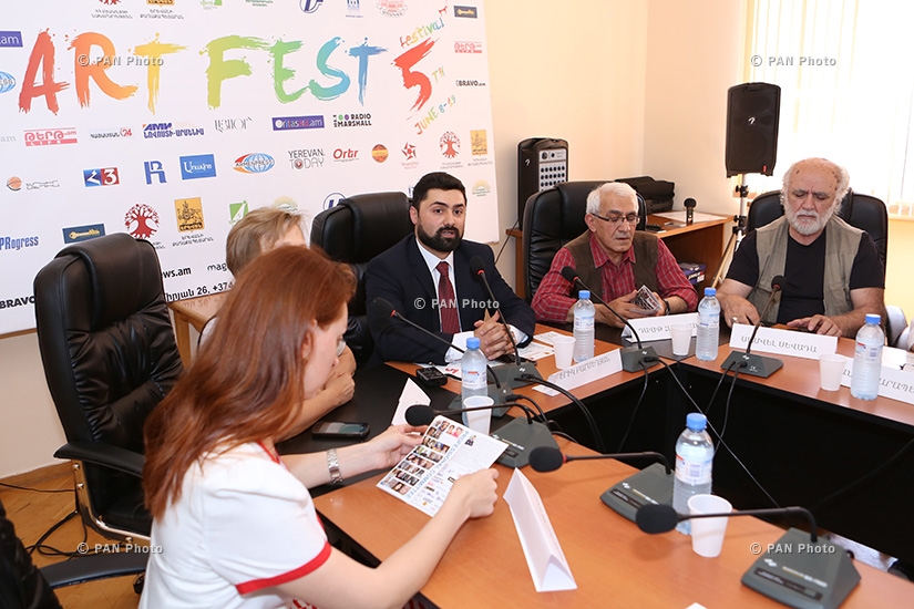 Пресс-конференция, посвященная международному молодежному фестивалю «Арт-Фест»