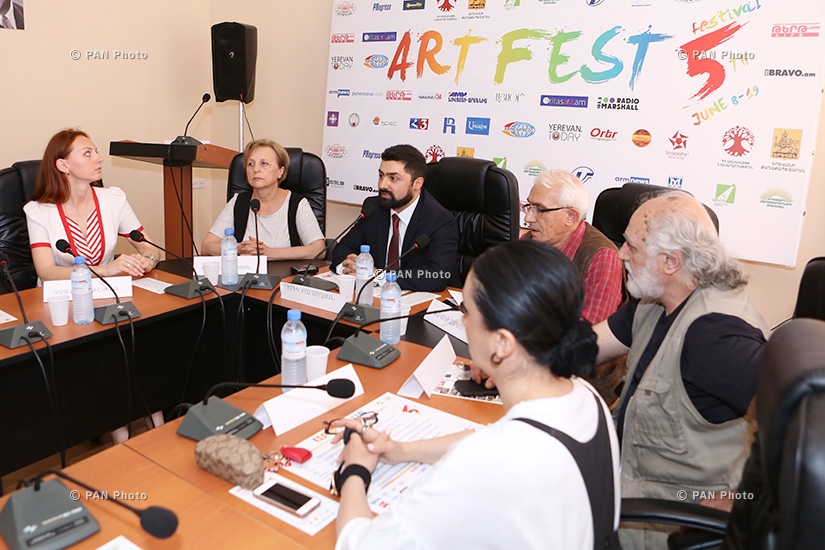 Пресс-конференция, посвященная международному молодежному фестивалю «Арт-Фест»
