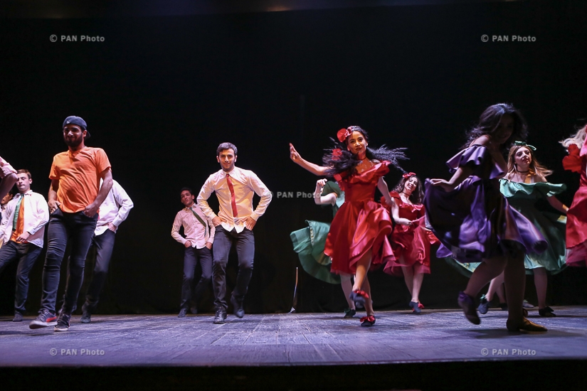 Открытие V международного молодежного фестиваля «Арт-Фест» с танцевального спектакля  «Вестсайдская история»