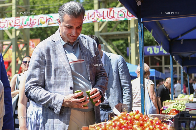 В Ереване открылась ежегодная ярмарка сельскохозяйственной продукции