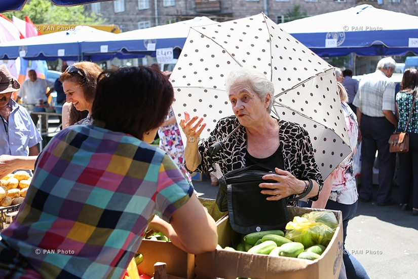 Agricultural products fair reopens in Yerevan