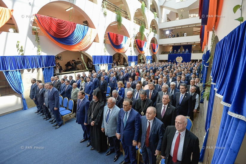 The inauguration ceremony of Yerevan Mayor Taron Margaryan
