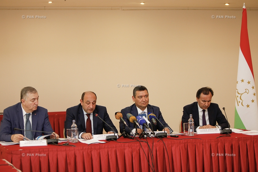 Yerevan hosts meeting of Armenian-Tajik Intergovernmental Commission on Economic Cooperation 