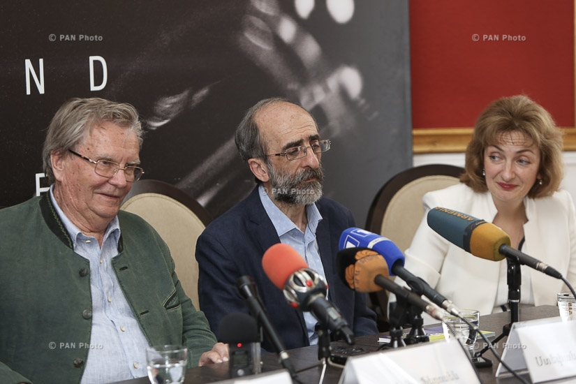 Press conference dedicated to the concert by Tchaikovsky Symphony Orchestra in Yerevan