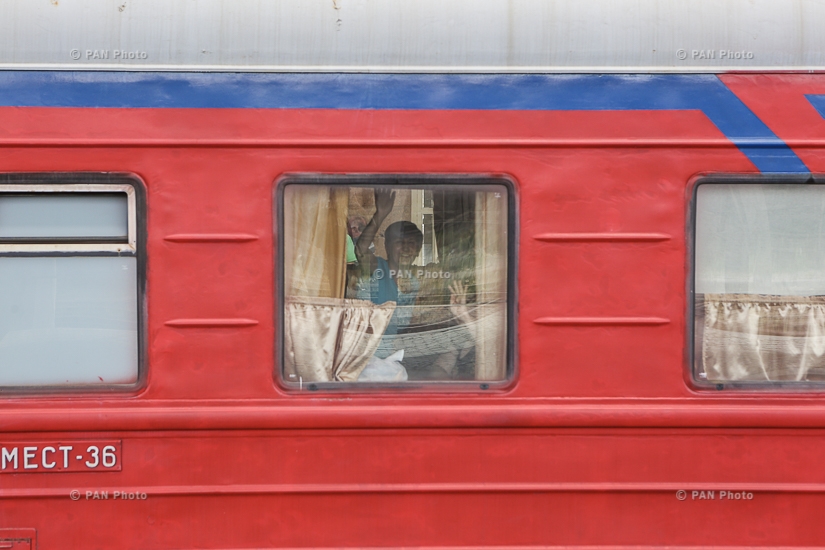 Yerevan-Batumi-Yerevan train route starts first trip in 2017
