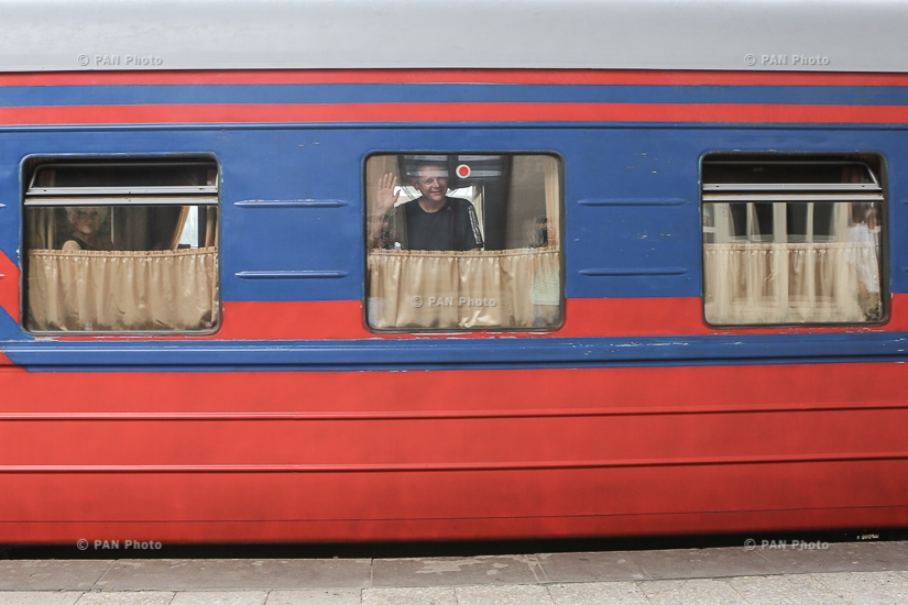 Yerevan-Batumi-Yerevan train route starts first trip in 2017