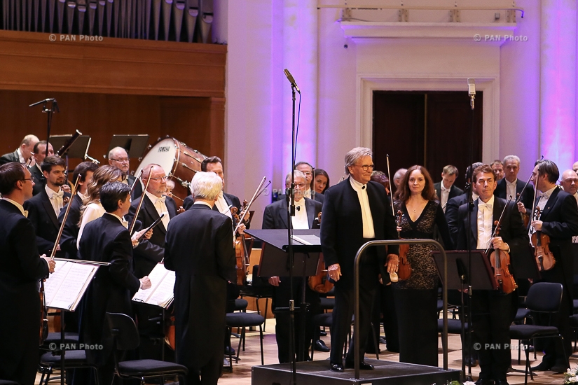 Yerevan hosts concert of Tchaikovsky Symphony Orchestra conducted by Vladimir Fedoseyev 
