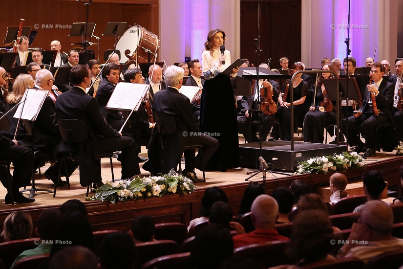 Yerevan hosts concert of Tchaikovsky Symphony Orchestra conducted by Vladimir Fedoseyev 