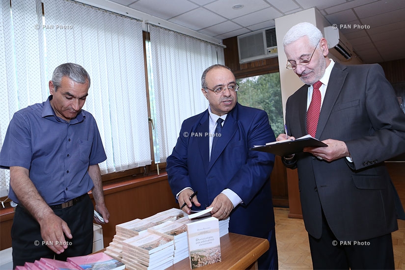 Presentation of book The Tamamshyants: Dynasty of Tbilisi natives by Doctor of Philology, Professor Sergo Yeritsyan