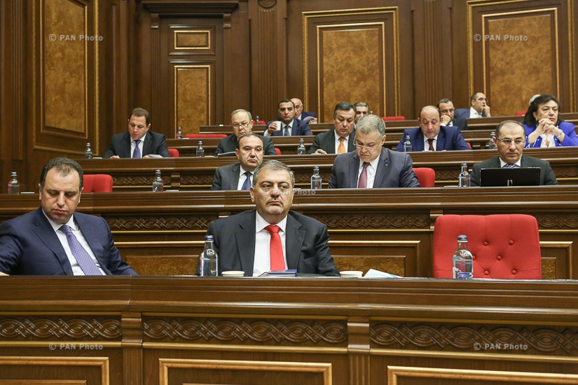 Armenian National Assembly session  