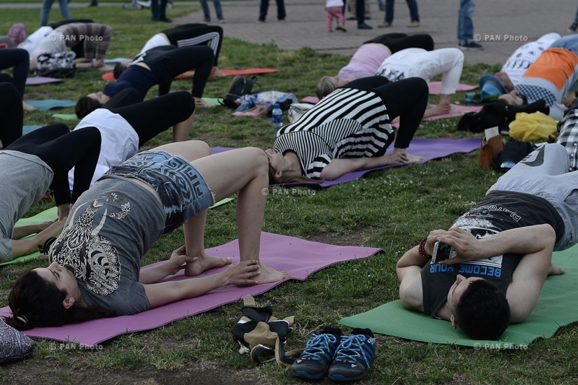 Международный день Йоги в Ереване