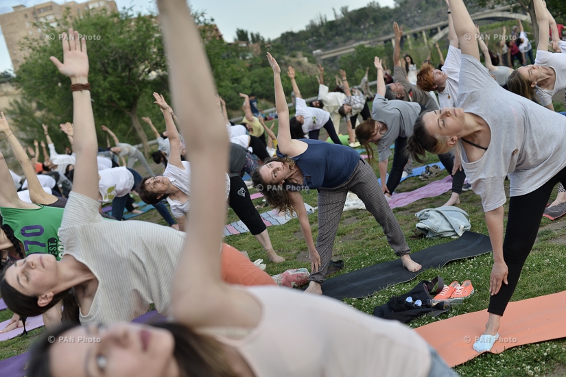 International Yoga Day in Yerevan