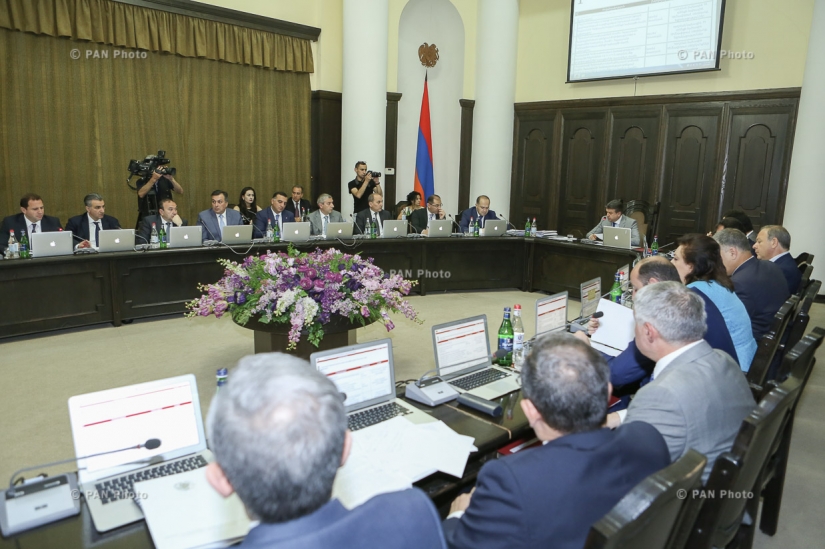 Очередное заседание Правительства  Армении